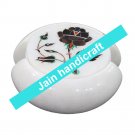 Marvelous Marble Lapis Inlay stone Tea Coffee Coaster Set Kitchen Home Decor