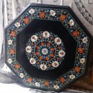 3'x3' MARBLE DINING COFFEE TABLE CENTER TOP INLAY FINE WORK MOSAIC DECOR