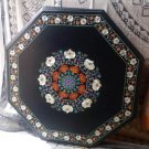 3'x3' MARBLE DINING COFFEE TABLE CENTER TOP INLAY FINE WORK MOSAIC DECOR
