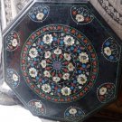 3'x3' MARBLE DINING COFFEE TABLE CENTER TOP INLAY FINE WORK MOSAIC DECOR