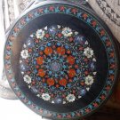 30" MARBLE DINING COFFEE TABLE CENTER TOP INLAY FINE WORK MOSAIC DECOR