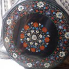 30" MARBLE DINING COFFEE TABLE CENTER TOP INLAY FINE WORK MOSAIC DECOR