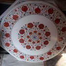 30" MARBLE DINING COFFEE TABLE CENTER TOP INLAY FINE WORK MOSAIC DECOR