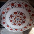 3'x3' MARBLE DINING COFFEE TABLE CENTER TOP INLAY FINE WORK MOSAIC DECOR