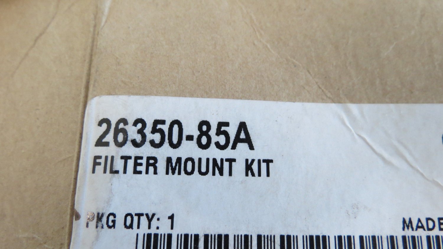 NOS OEM Harley Oil Filter Mount, OEM 2635085A FXR/FLT/Softail