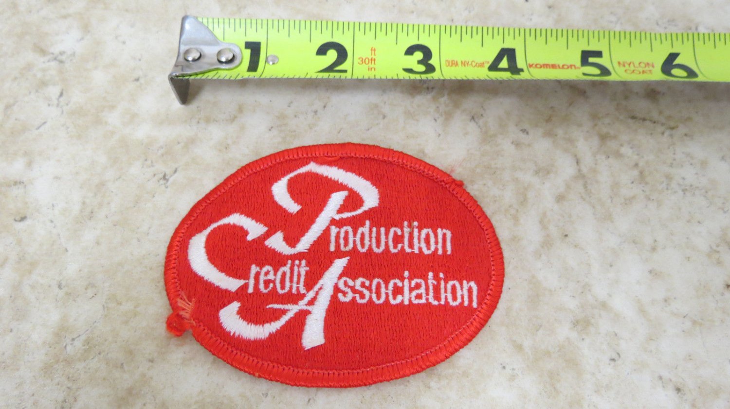 Vintage Production Credit Association Vest/Clothing/Hat Patch p123