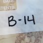 Honda Microfiche Card Manual CB125S 84/85 1/1 B14