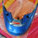 NOS SCOOTER MOPED REAR TAIL FAIRING WITH LICENSE PLATE LIGHT BLUE