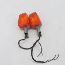 1980 HONDA CB750 CB 750 K OEM REAR TURN SIGNALS SET FOR PARTS DAMAGED 529-40