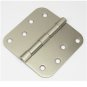4" Satin nickel Door Hinge w/screws 5/8 radius US15