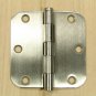 Stainless Steel 3 1/2" Door Hinges 5/8" radius corners