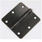 3.5" Oil Rubbed Bronze 3 ½" Door Hinge w/screws 1/4 radius