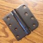 4" Oil Rubbed Bronze adjustable spring hinge Square x 5/8" radius corners