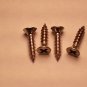 Stainless Steel Flat Head # 9 x 3/4" wood screws