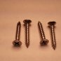 Stainless Steel Flat Head # 9 x 1" wood screws