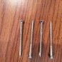 Satin Nickel Flat Head # 9 x 2 1/4" wood screws