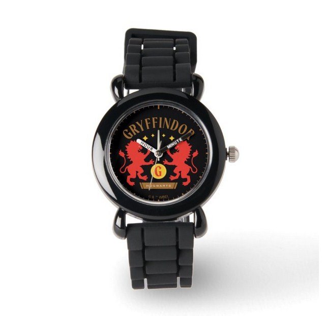 GRYFFINDOR House Double Lion Sword Graphic Watch