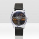 Ferrari 348 Steering Wheel Unisex Leather Watch