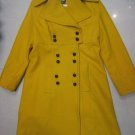 Yellow Wool Coat