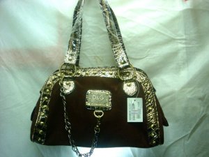 Leather Trimmed Bag