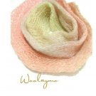 Woman scarf Winter scarf Long Wool scarf Mohair shawl Ombre scarf Rainbow scarf