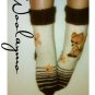 Wool socks Women Felted Home Socks Boots Women Girl Very Thick Winter Socken Fox