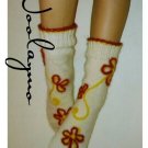 100% Women Wool Felted Home Socks US 8-10 Boots Woman Very Thick Winter Socken 100% Women Wool Felted Home Socks US 8-10 Boots Woman Very Thick Winter Socken
