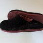 Black wool slippers US 8 * Felted Winter Slippers * Handmade house shoes