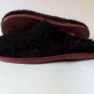 Black wool slippers US 8 * Felted Winter Slippers * Handmade house shoes