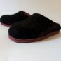 Black wool slippers US 8 * Felted Winter Slippers * Handmade house shoes