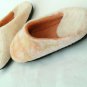 Art Wool slippers for women US 7.5 * Handmade house shoes