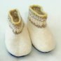 Felt wool Baby booties * Handmade shoes * 1-2 Years* natural Baby shoe