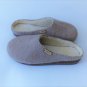 Winter Felt slippers with sole Handmade Slippers * Unisex Wool slippers