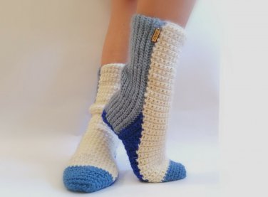 Very thick winter socks * US 9-10 * 100% Wool Socks Womens Bed Woolen Warm socks