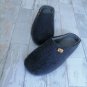 Grey felt slippers US12 * Felted Winter Mens Slippers * Handmade house shoes