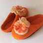 US 7.5 Felted slippers Handmade slippers *Womens Winter slippers Wool Home shoes