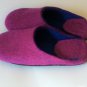 Wool felt slippers US 9 * Felted Winter Mens Slippers * Handmade house shoes