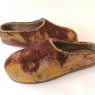 US10 Women Felt slippers * Handmade house shoes * Felted mules