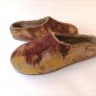 US10 Women Felt slippers * Handmade house shoes * Felted mules