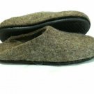 US 11 Mens -Unpainted felt slippers * Felted Winter Mens Slippers * Handmade