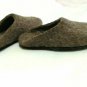 US 11 Mens -Unpainted felt slippers * Felted Winter Mens Slippers * Handmade