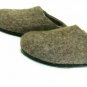 US 11 Mens -Unpainted felt slippers * Felted Winter Mens Slippers * Handmade
