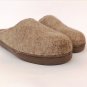 US12 Unpainted felt slippers * Felted Winter Mens Slippers * Handmade house shoe