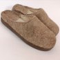 US12 Unpainted felt slippers * Felted Winter Mens Slippers * Handmade house shoe