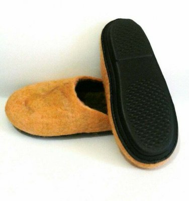 US 6.5 Woman slippers * Wool slippers * Handmade house shoes