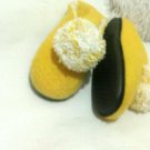 US 6.5 Pom Pom slippers * Wool slippers * Handmade house shoes