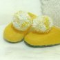 US 6.5 Pom Pom slippers * Wool slippers * Handmade house shoes