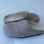 USmen 8 *Wool felt slippers * Felted Winter Mens Slippers * Handmade house shoes