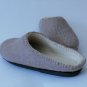USmen 8 *Wool felt slippers * Felted Winter Mens Slippers * Handmade house shoes