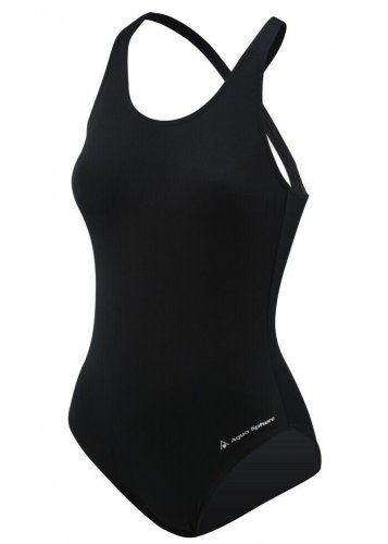 Aqua Sphere Pamela Swimsuit * NEW * UV protection UPF 50+ * Black Swimwear